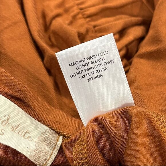 Altard State Long Sleeve Rust mini Dress size small - Picture 7 of 10